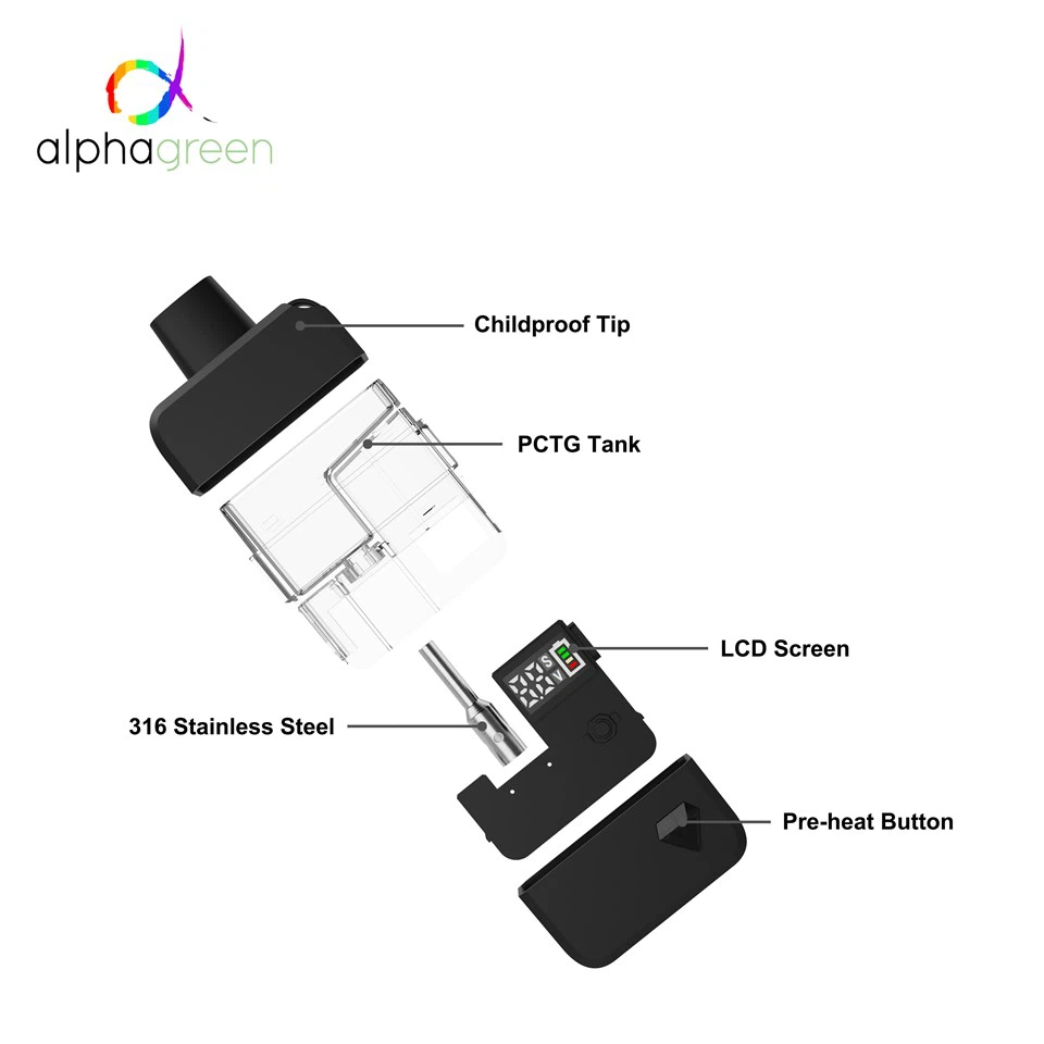 Premium Disposable Vape 3.5mL Capacity Childproof LCD & Rechargeable Design